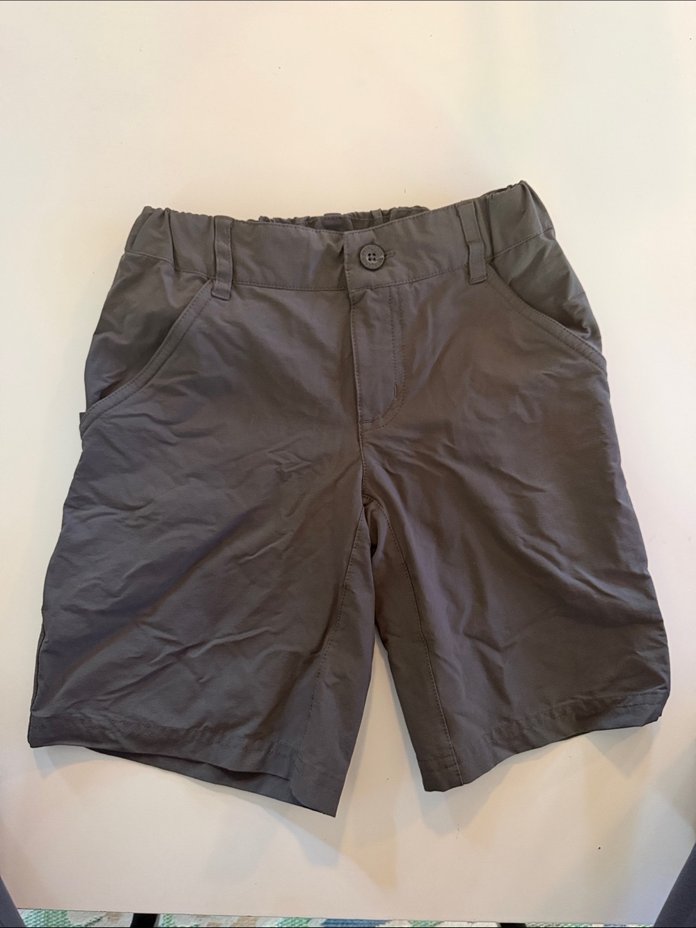 Patagonia Kids Charcoal Athletic Shorts